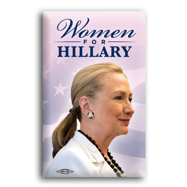Women for Hillary Button