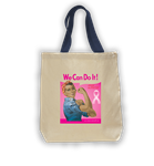 Ethnic Rosie in Pink Tote Bag  