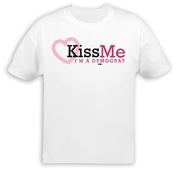 Kiss Me I'm a Democrat T-Shirt