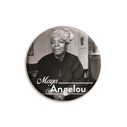 Maya Angelou 3" Button 