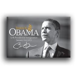 Obama Signature 2" x 3" Button 
