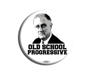 Old School Progressive 3" Button 