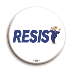Resist Trump 3" Button 