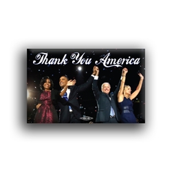 Thank You America 2"x 3" Button 