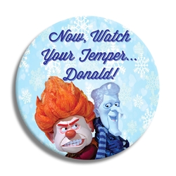 Watch Your Temper  3" Button 