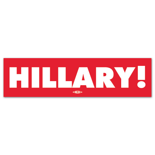Hillary! Bumper Sticker