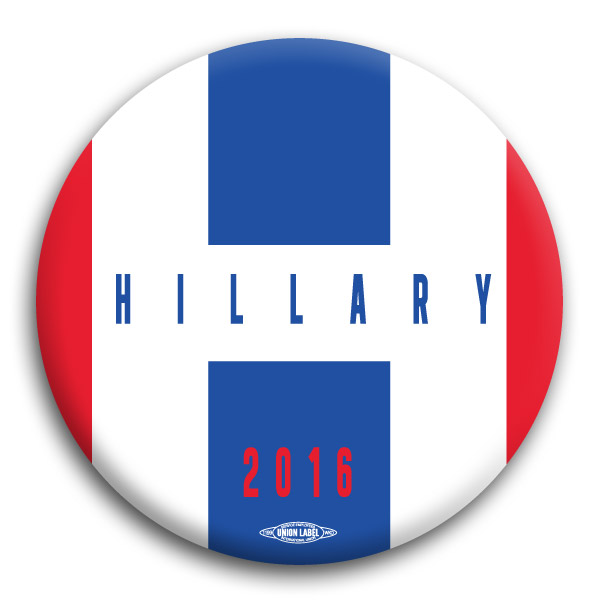 Hillary 2016 Button
