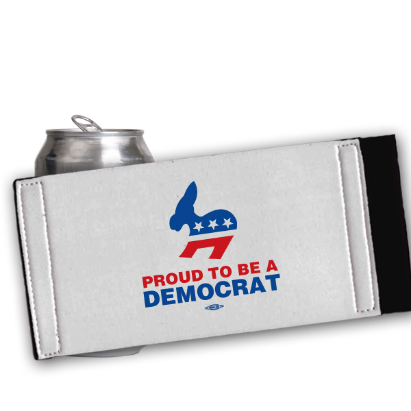 Proud to be a Democrat Can Koozie