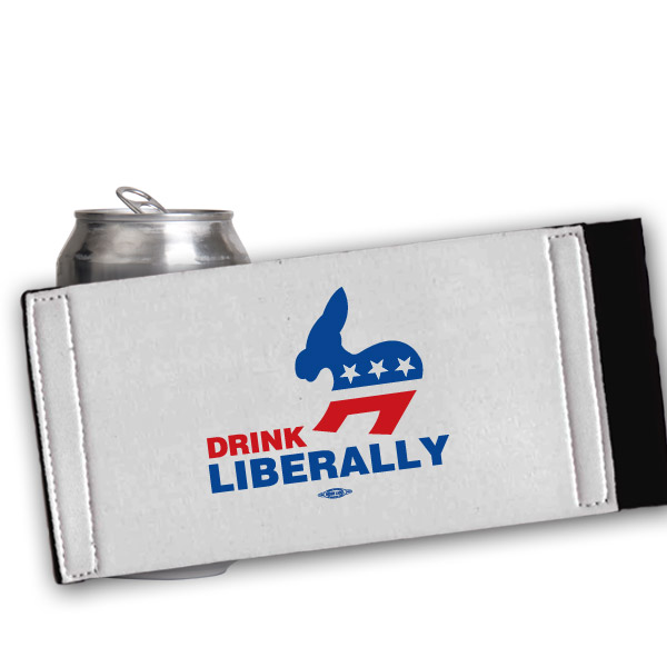 Drink Liberally Can Koozie