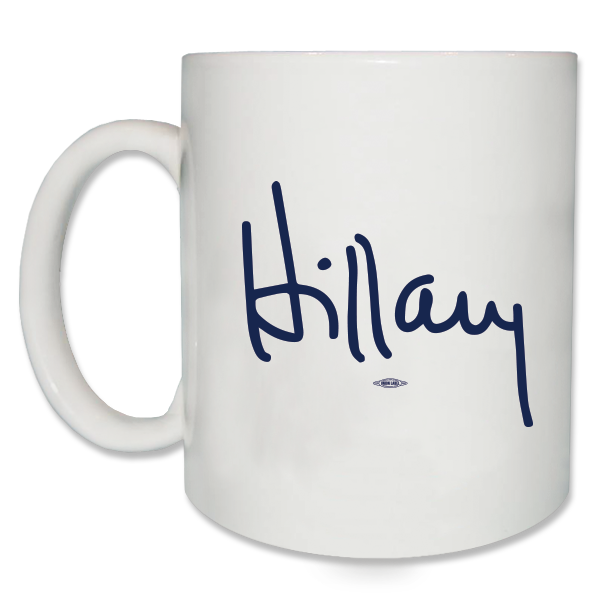 Hillary Clinton Signature Mug