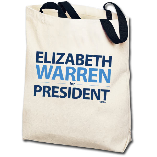 Elizabeth Warren for President Totebag