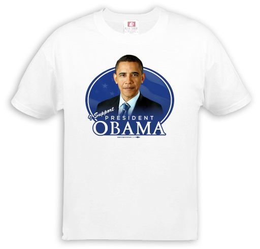 I Support President Obama Photo T-Shirt
