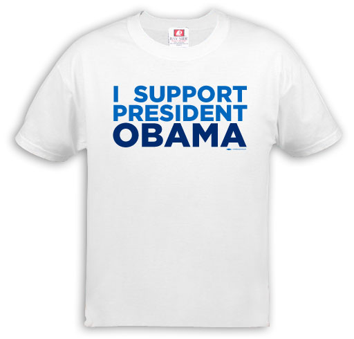 I Support President Obama T-Shirt