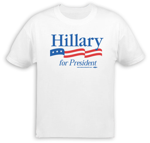 Hillary Clinton for President T-Shirt