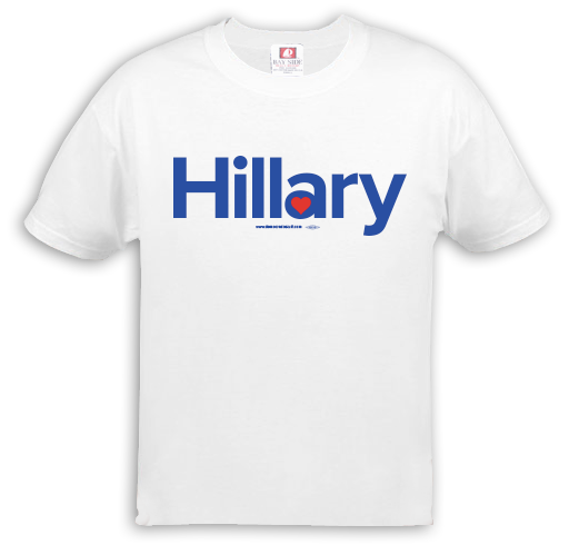 Hillary Heart T-Shirt