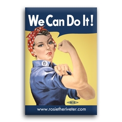 We Can Do It! Rosie the Riveter Button