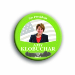 Amy Klobuchar for President 3" Button 