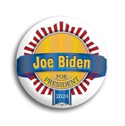 Biden in 2024 2.25" Button 