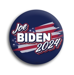 Biden in 2024 2.25" Navy Button 