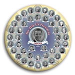 44 Presidents Button