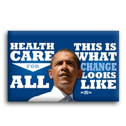 Healthcare For All Button