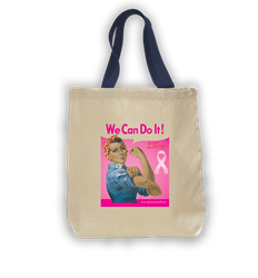 Ethnic Rosie in Pink Tote Bag  