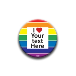 I Heart... Personalized 2.25" Button 
