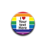 I Heart... Personalized 2.25" Button 