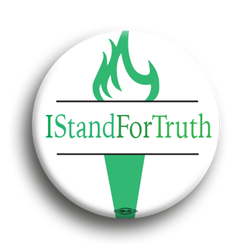I Stand For Truth 1.75" 