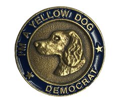 I'm a Yellow Dog Democrat Lapel Pin 
