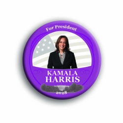 Kamala Harris for President 3" Button 