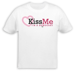 Kiss Me Im a Democrat T-Shirt