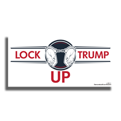 Lock Trump Up Bumper Sticker 