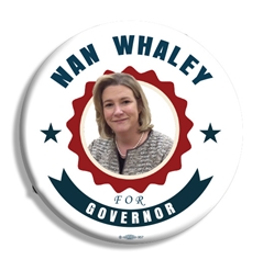 Nan Whaley for Governor 3" Button 