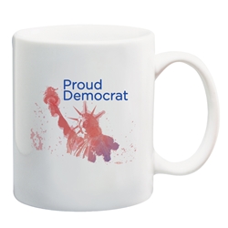 Proud Democrat - Statue of Liberty Coffee Mug 