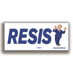 Resist Trump Bumper Sticker 