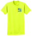 Safety Green T-Shirt - Safety Green-SMS-YL1