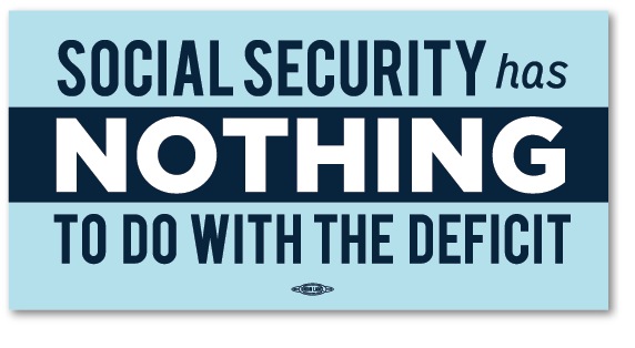 Social Security ≠ The Deficit Bumper Sticker