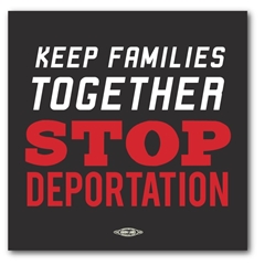 Stop Deportation Bumper Sticker