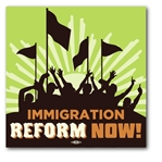 Immigration Reform Now Bumper Sticker