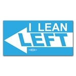 I Lean Left Democratic Bumper Sticker