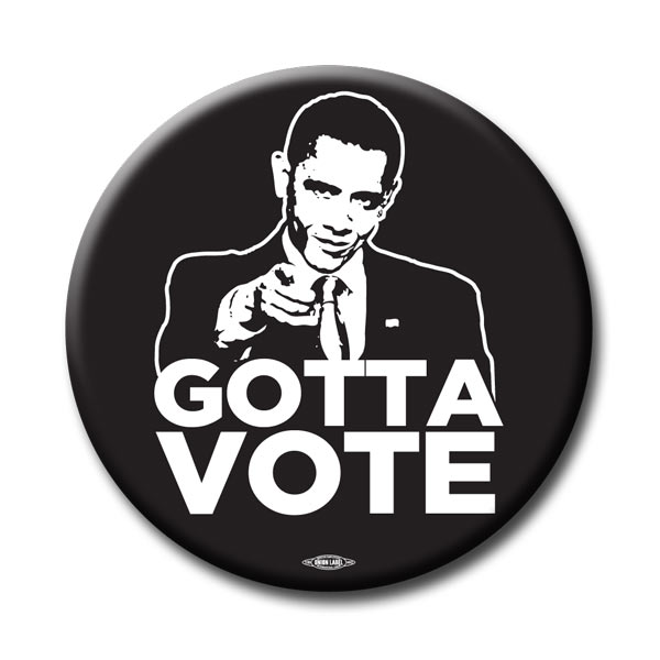 Gotta Vote Button