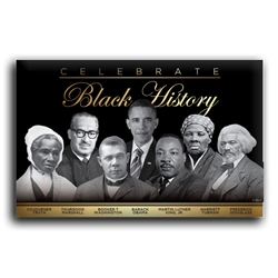 Celebrate Black History Button