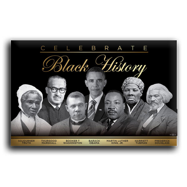 Celebrate Black History Button