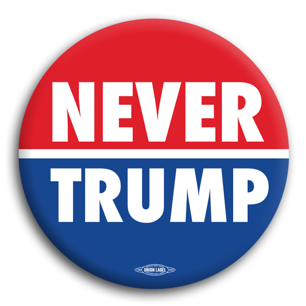 Never Trump Button