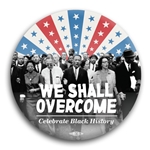 MLK - We Shall Overcome Button