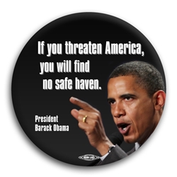 Threaten America - No Safe Haven Button