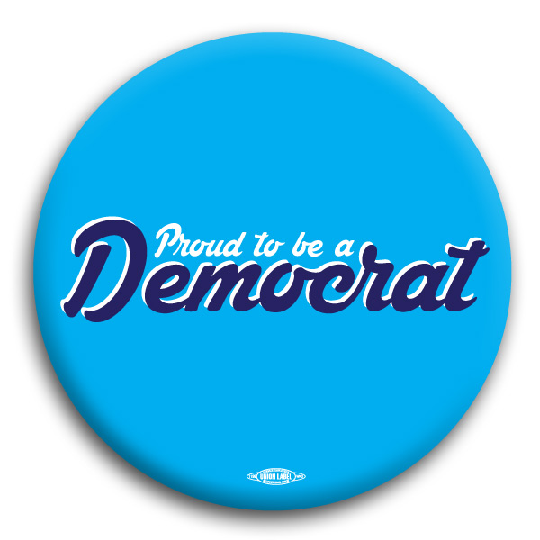 Proud to be a Democrat Script Button