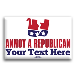 Annoy A Republican Customized Button