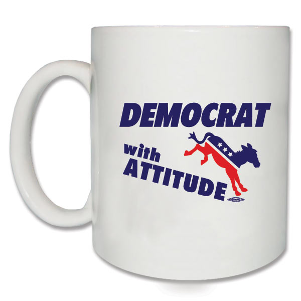 Democrat With Attitude Coffee Mug